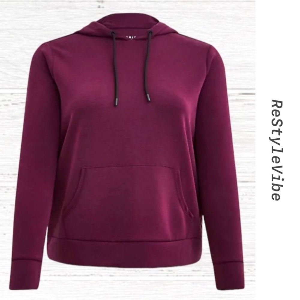 torrid Burgundy Pullover Hoodie